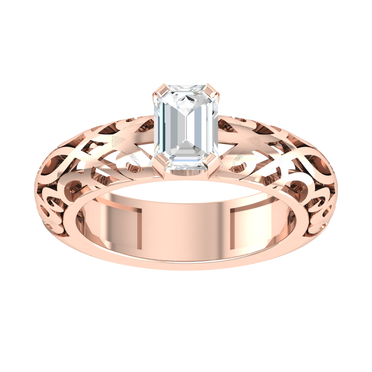 Forever Yours Rose Gold Lab Grown Diamond [rg]