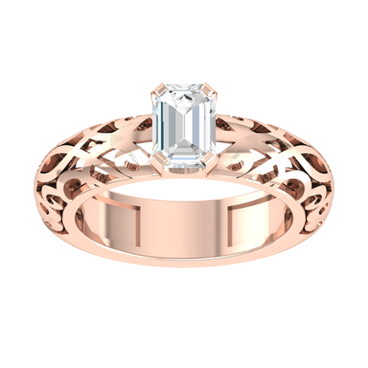 Forever Yours Rose Gold Lab Grown Diamond [rg]