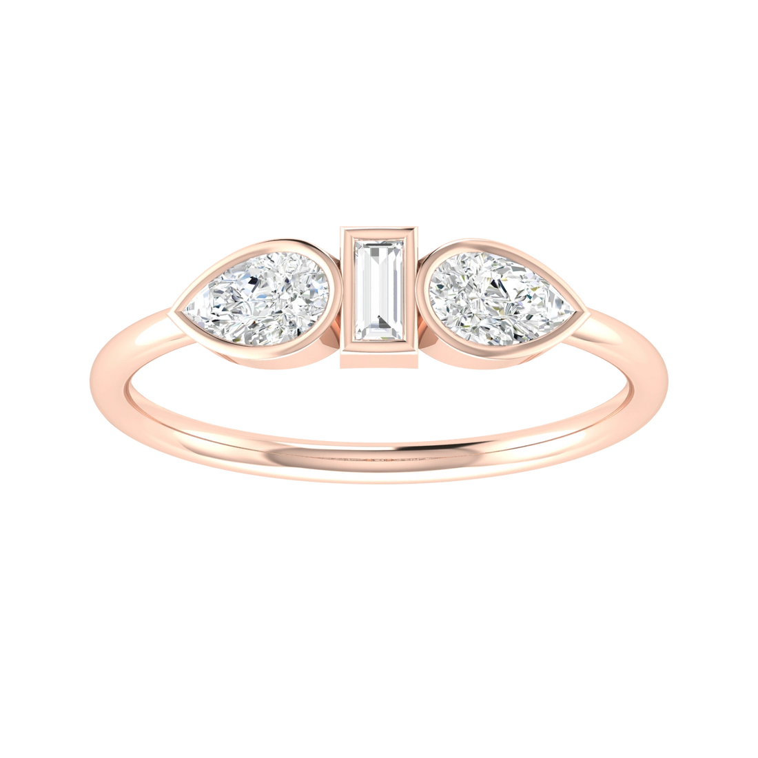 Rose Gold Lab Grown Diamond - Glittering Gemfire
