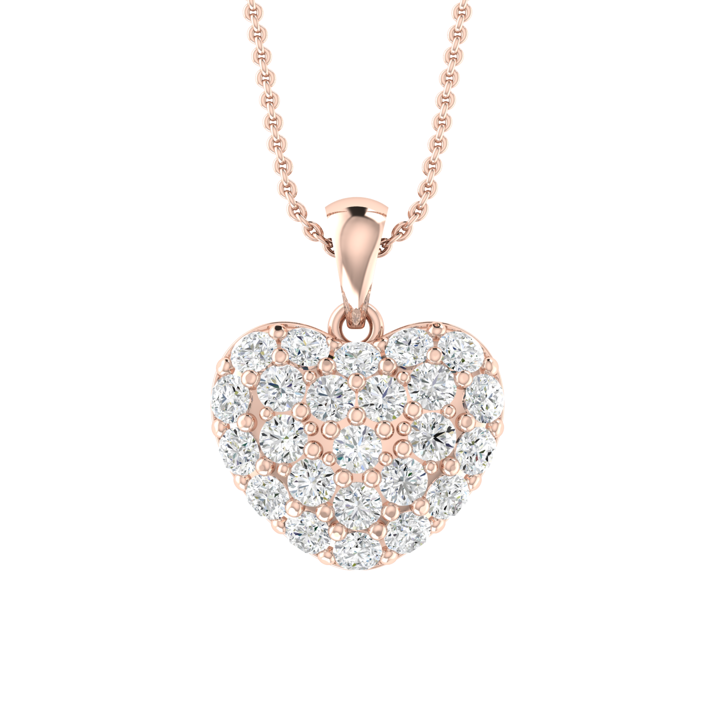 Pear Grace Diamond Pendant