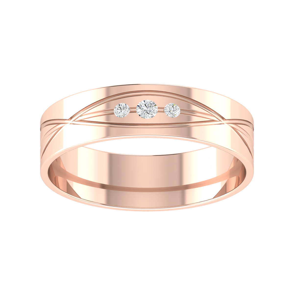 Enchanting Ember Rose Gold Diamond Ring [rg]