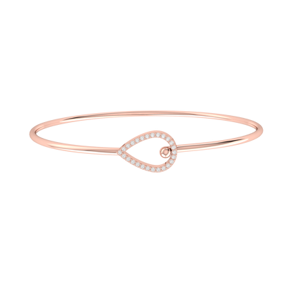 Regal Glint Rose Gold Diamond Bracelet [rg]