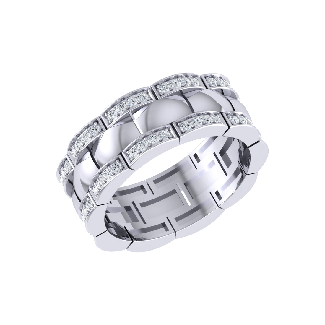 Infinite Ivy White Gold Lab Grown Diamond