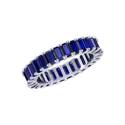 White Gold Diamond Ring - Azure Eternity [wg]