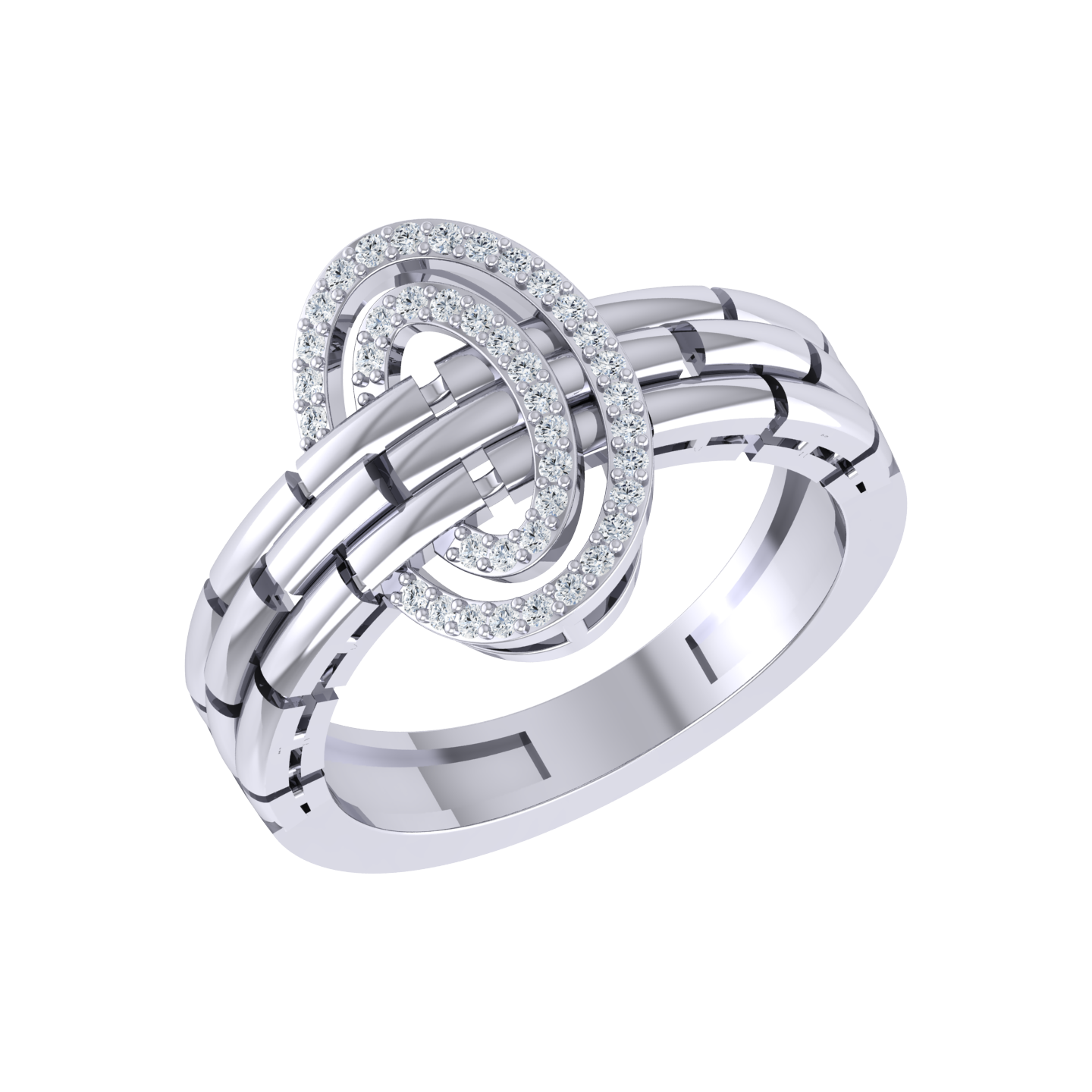 White Gold Diamond Ring  - Timeless Treasure [wg]