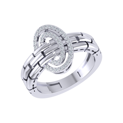 White Gold Diamond Ring  - Timeless Treasure [wg]