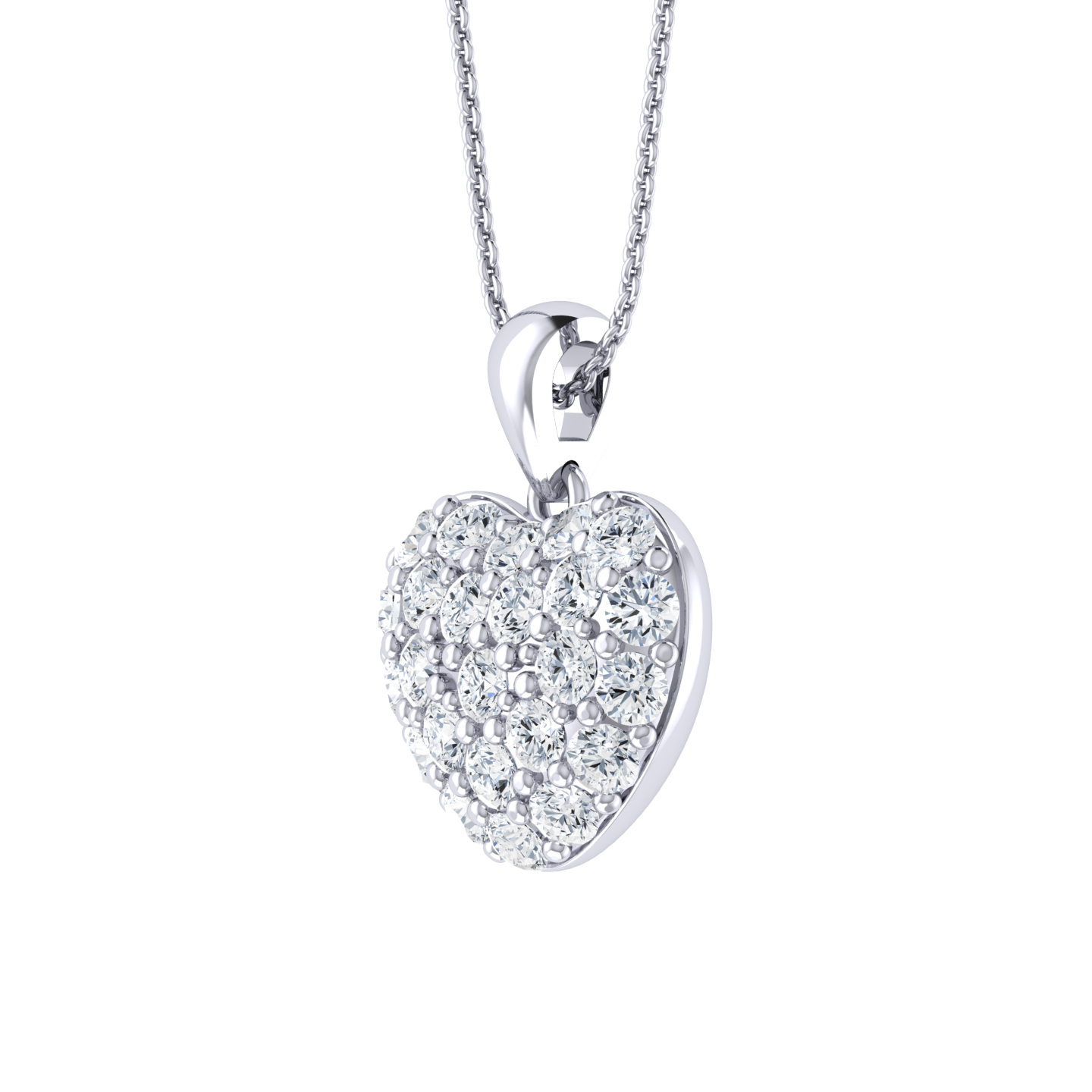 Pear Grace Diamond Pendant