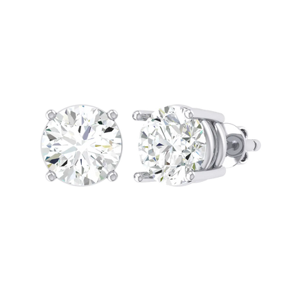 White Gold Diamond Earrings - Timeless Sparkle 0.3cts [wg]