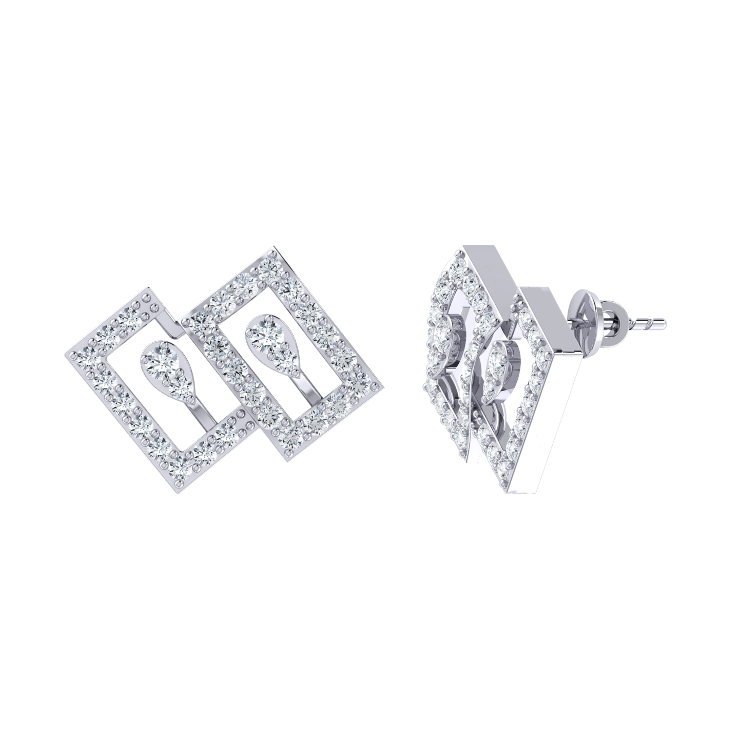 Vintage Vibes Diamond Earrings