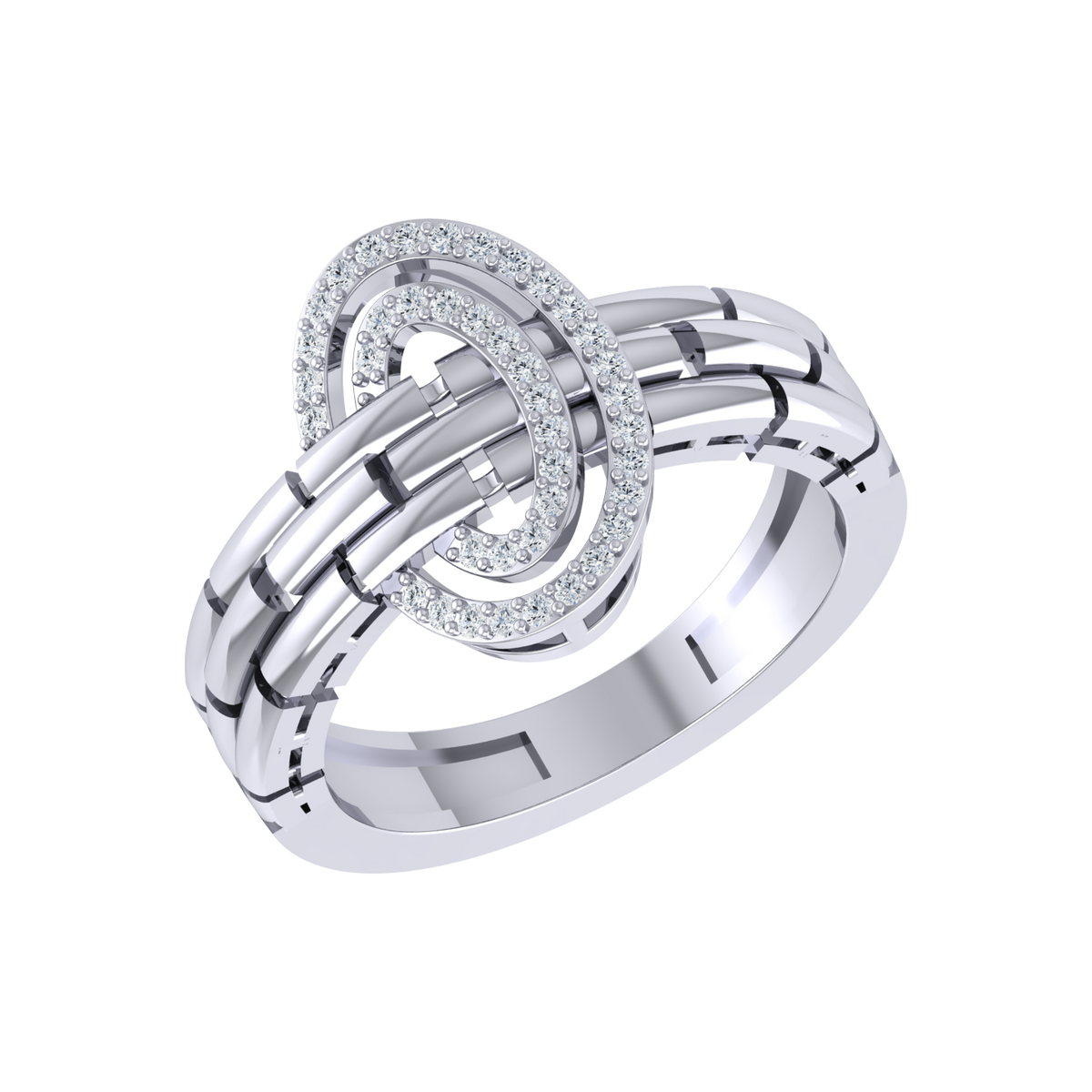 White Gold Diamond Ring  - Timeless Treasure [wg]