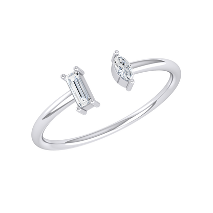 White Gold Diamond Ring - Star Light [wg]