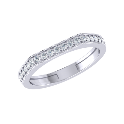 Dazzle Domain White Gold Lab Grown Diamond Ring [wg]