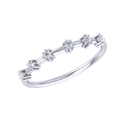 White Gold Diamond Ring - Infinite Light [wg]