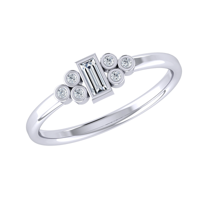 Brilliance Brigade White Gold Lab Grown Diamond Ring [wg]