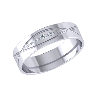 White Gold Diamond Ring - Enchanting Ember [wg]