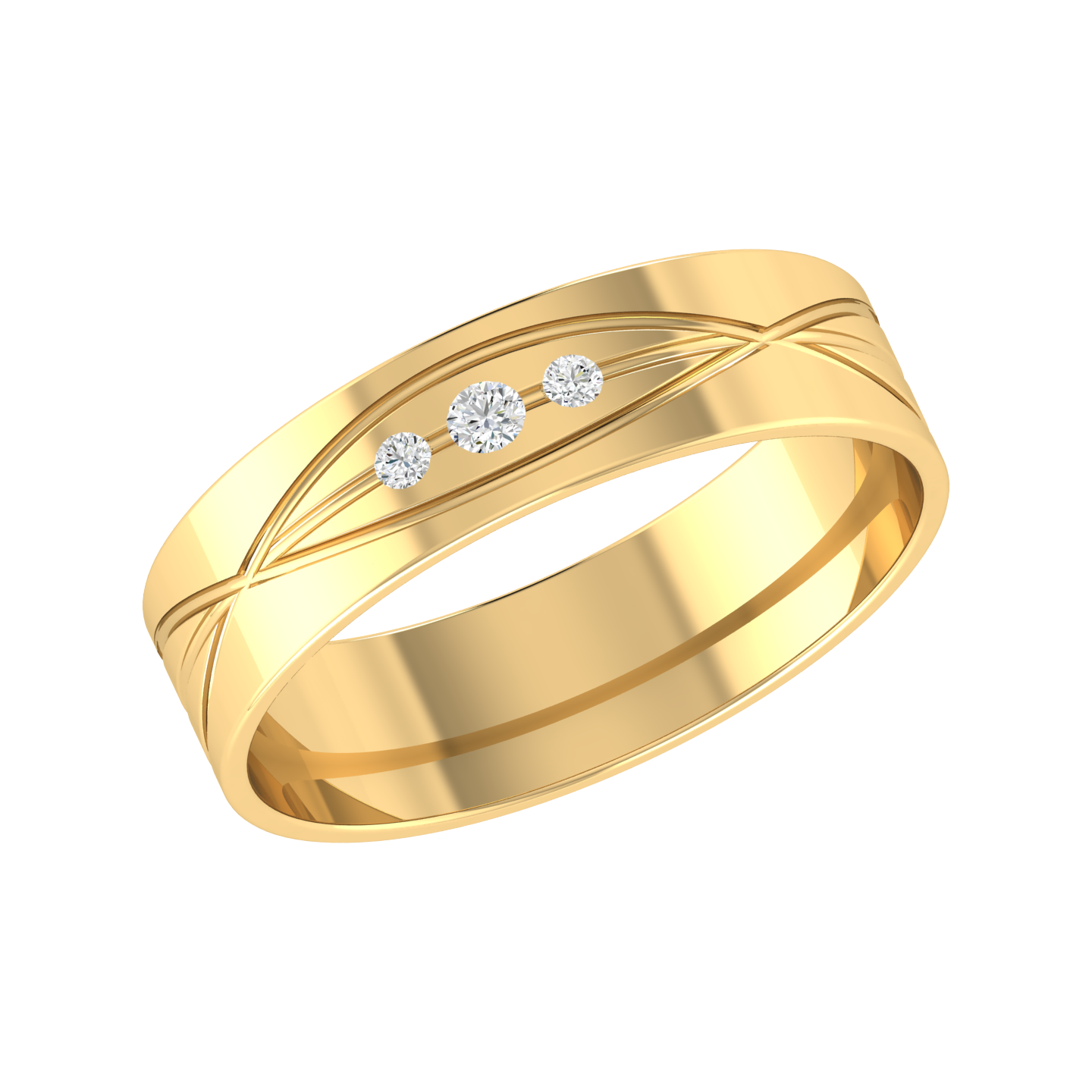 Yellow Gold Diamond Ring - Enchanting Ember [yg]