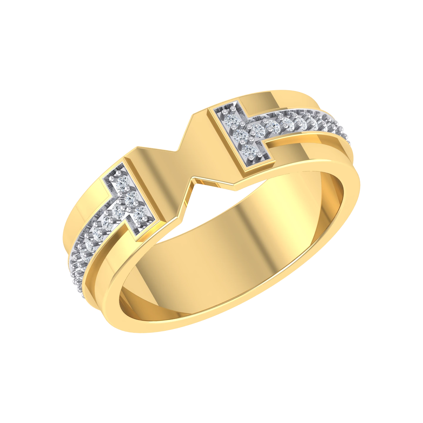 Celestial Beam Yellow Gold Lab Grown Diamond [yg]