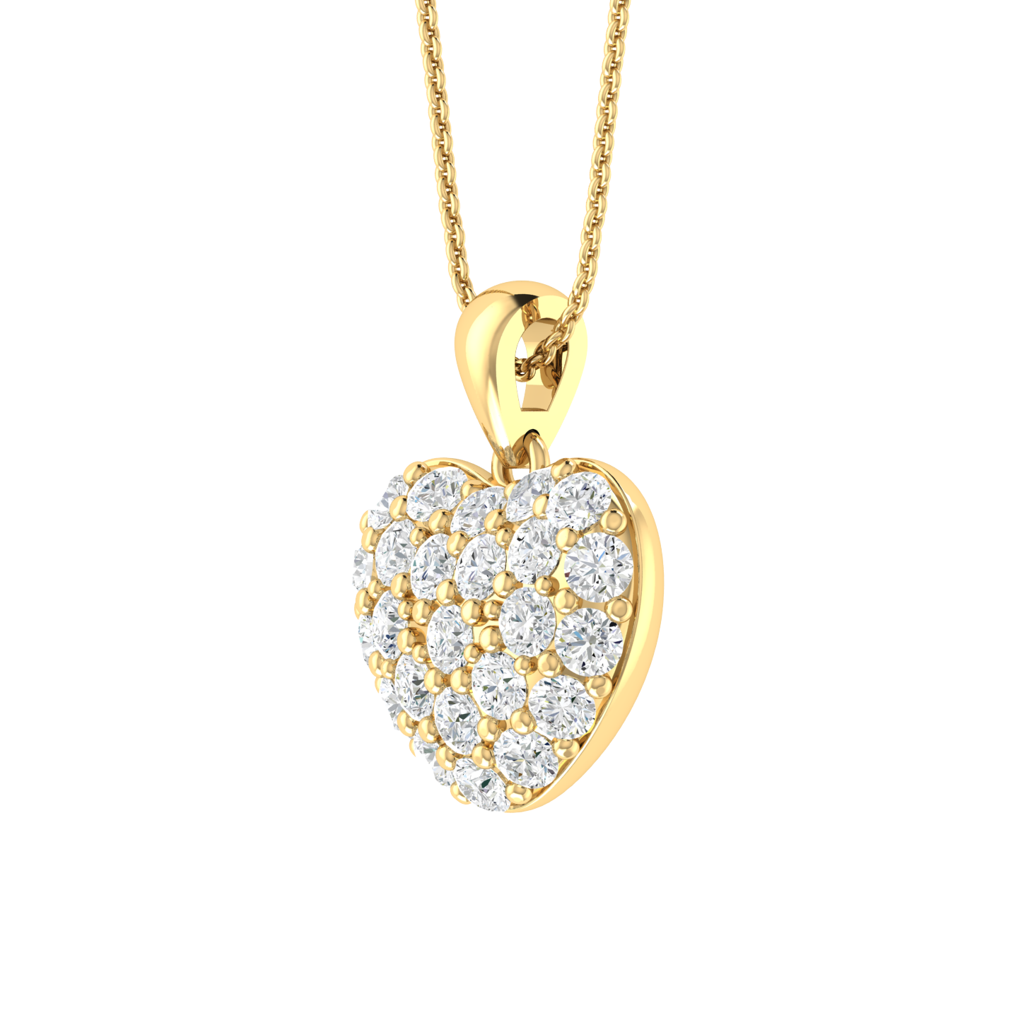 Pear Grace Diamond Pendant