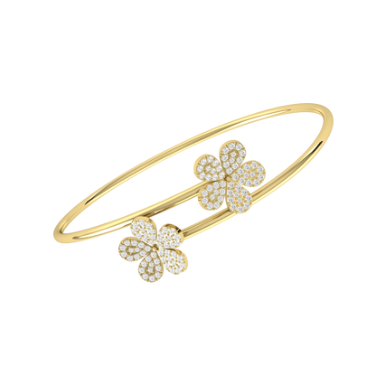 Yellow Gold Diamond Bracelet - Opulent Charm [yg]