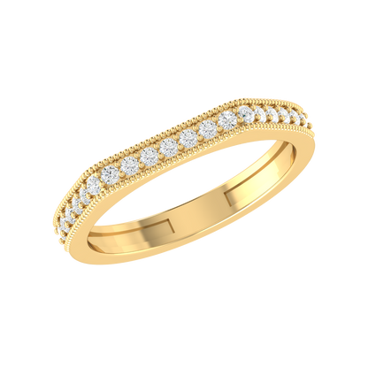 Dazzle Domain Yellow Gold Lab Grown Diamond Ring [yg]