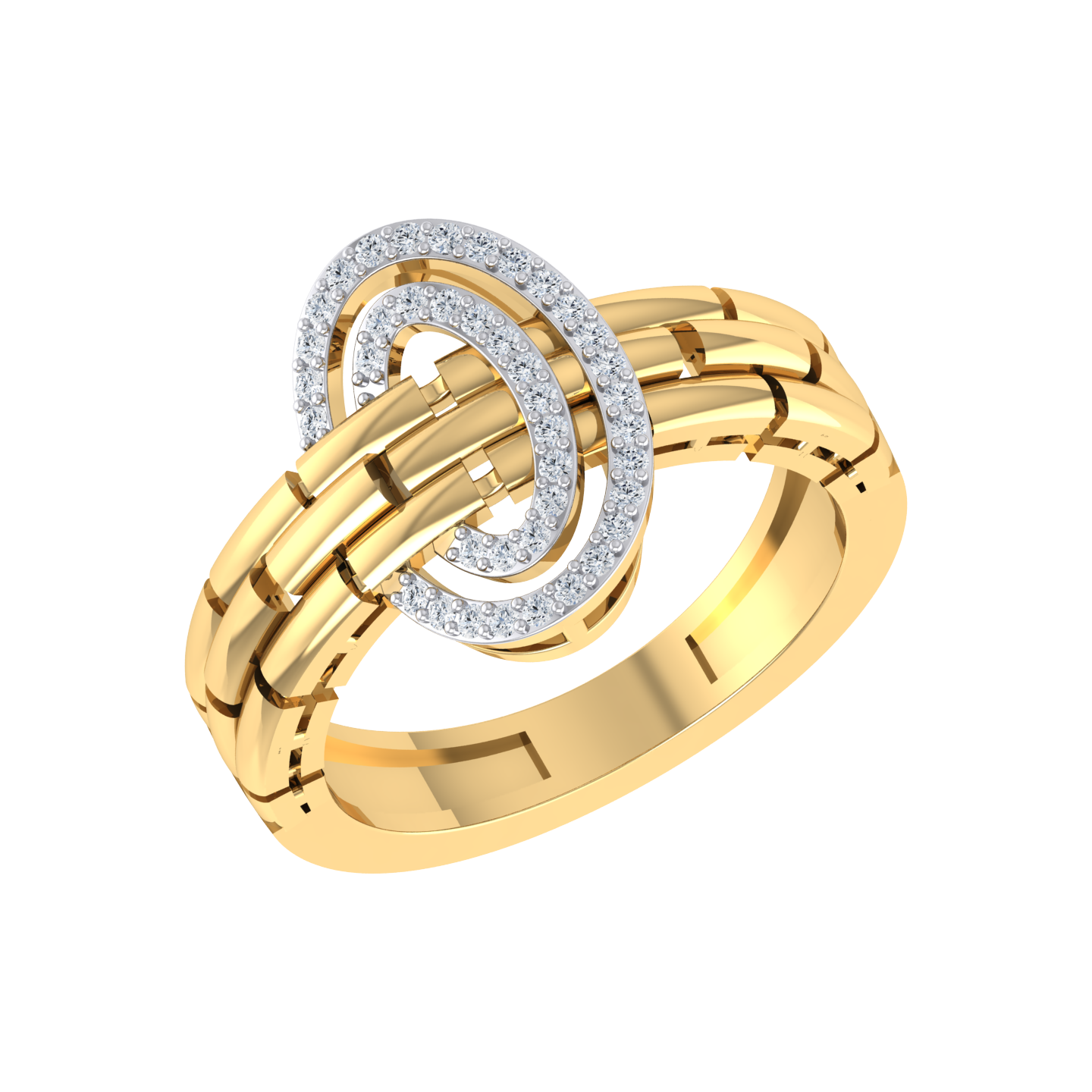Yellow Gold Diamond Ring - Timeless Treasure [yg]