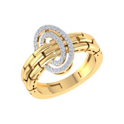 Yellow Gold Diamond Ring - Timeless Treasure [yg]