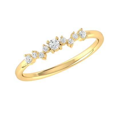 Brilliance Bound Yellow Gold Lab Grown Diamond [yg]