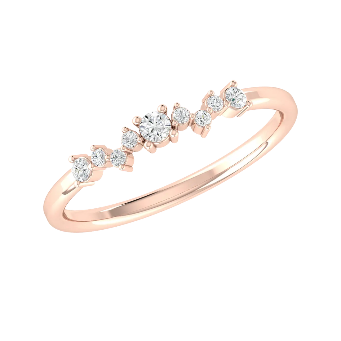 Brilliance Bound Rose Gold Lab Grown Diamond [rg]