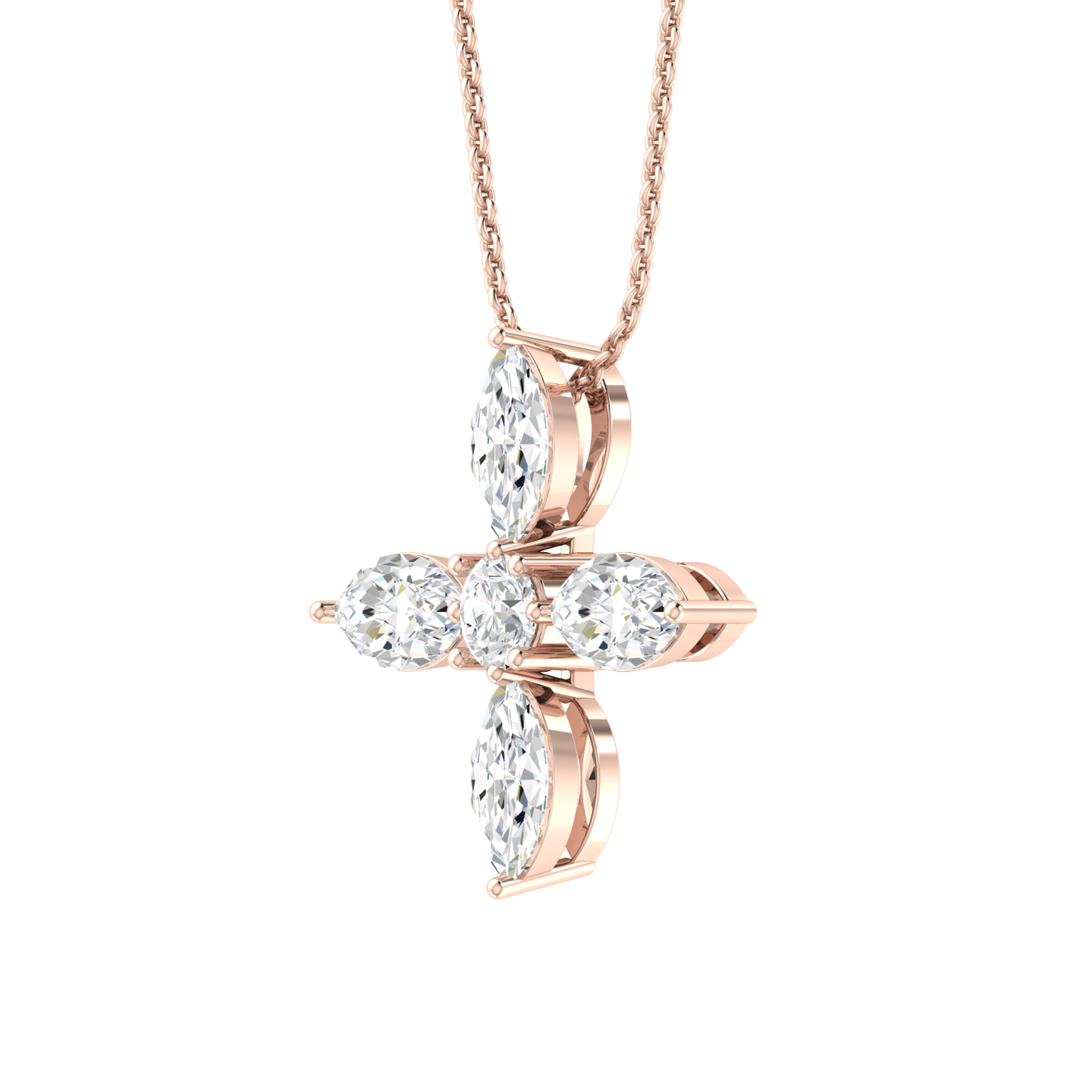 Divine Radiance Diamond Pendant