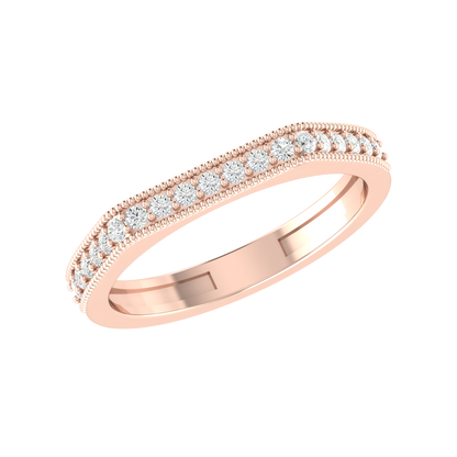 Dazzle Domain Rose Gold Lab Grown Diamond Ring [rg]