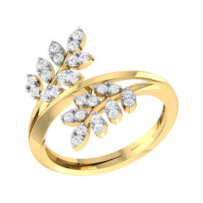 Yellow Gold Diamond Ring - Enchanted Essence [yg]