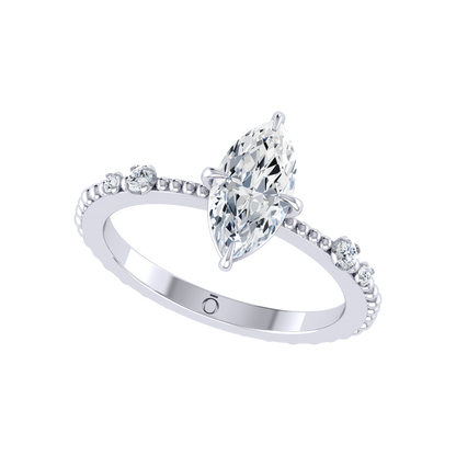 Marquise Bloom Diamond Ring