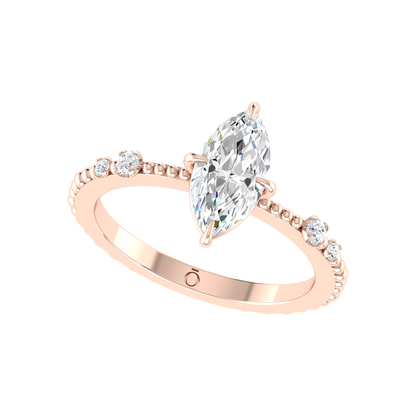 Marquise Bloom Diamond Ring