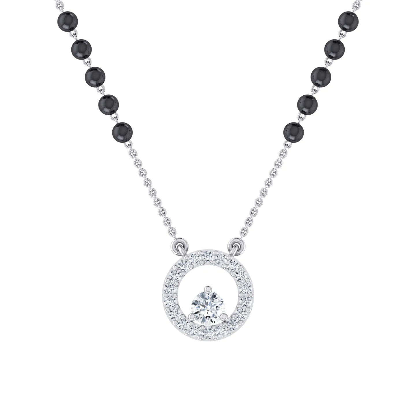 Sparkling Gems Diamond Mangalsutra