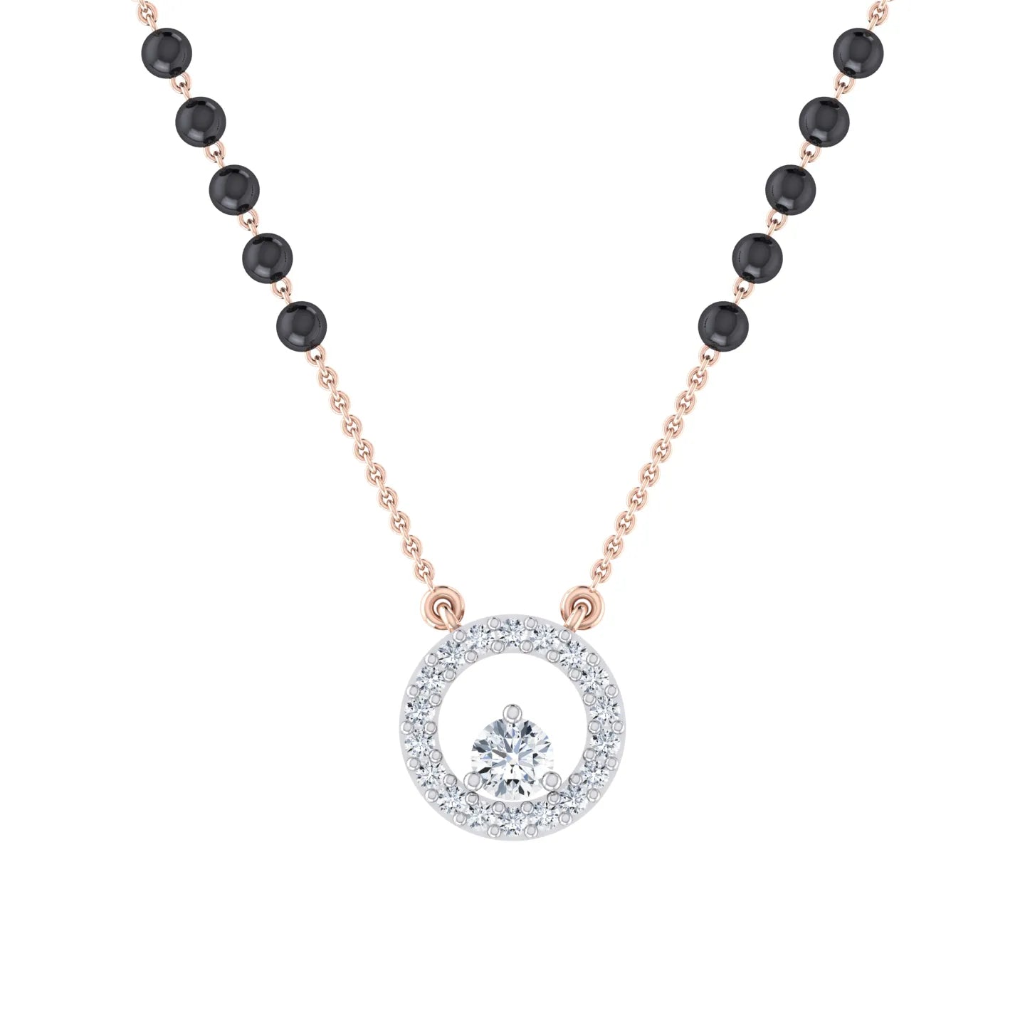 Sparkling Gems Diamond Mangalsutra