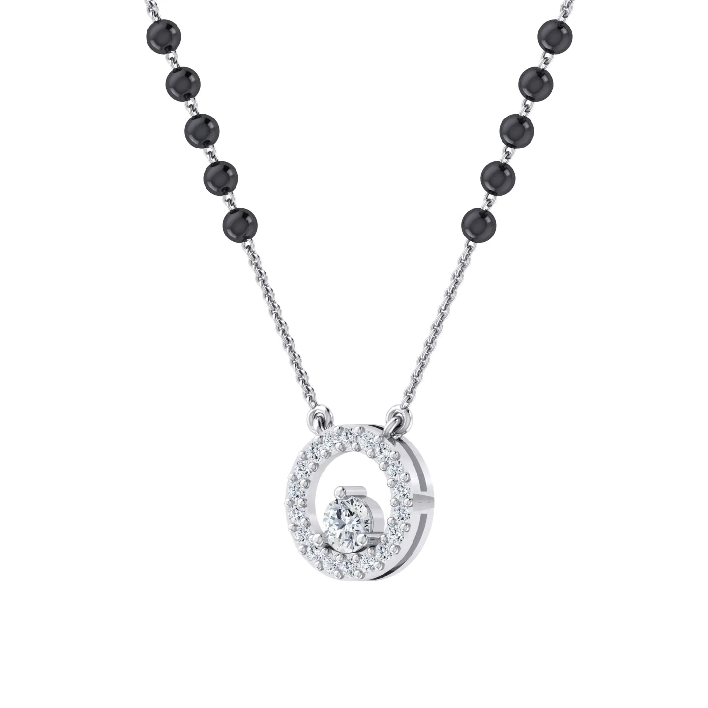 Sparkling Gems Diamond Mangalsutra