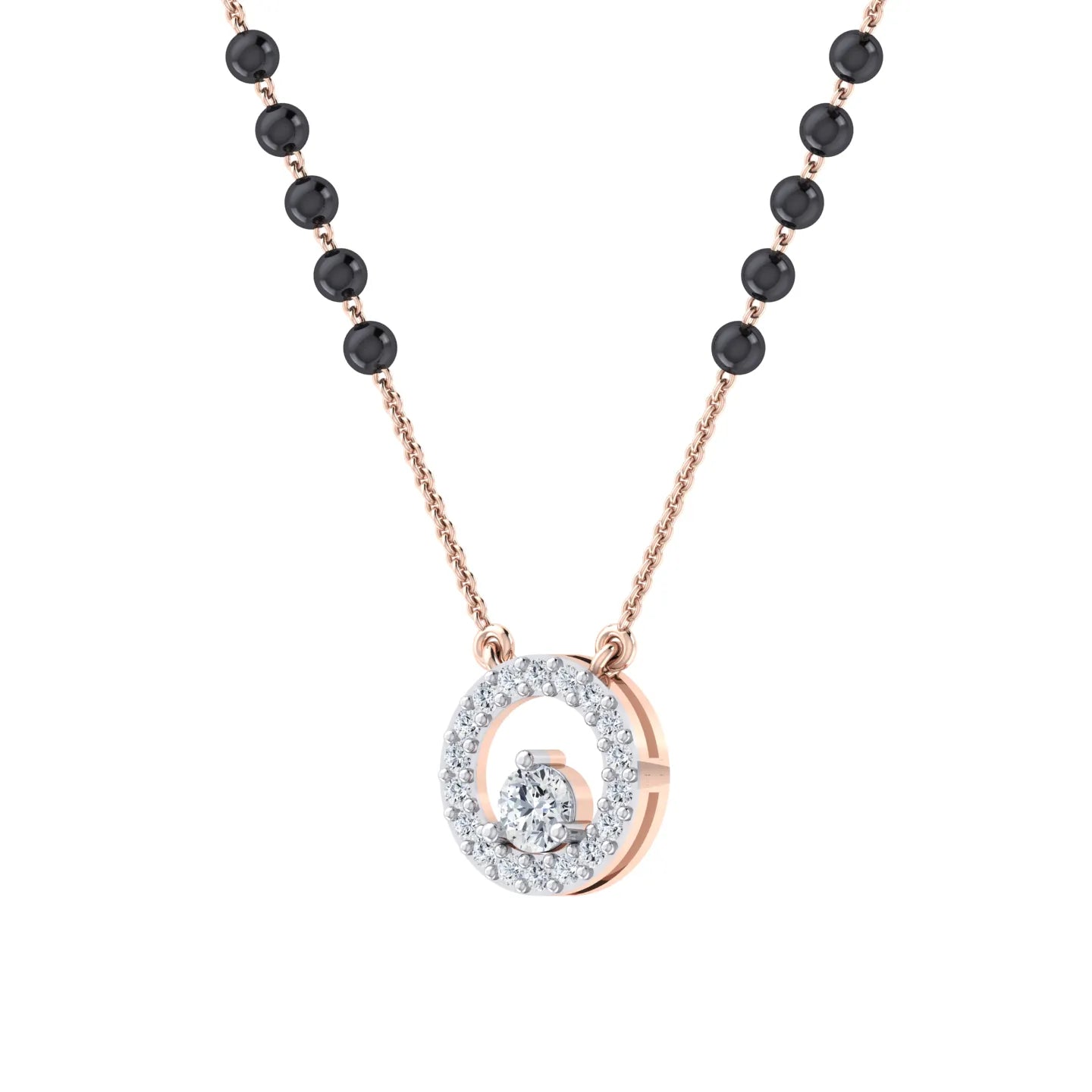 Sparkling Gems Diamond Mangalsutra