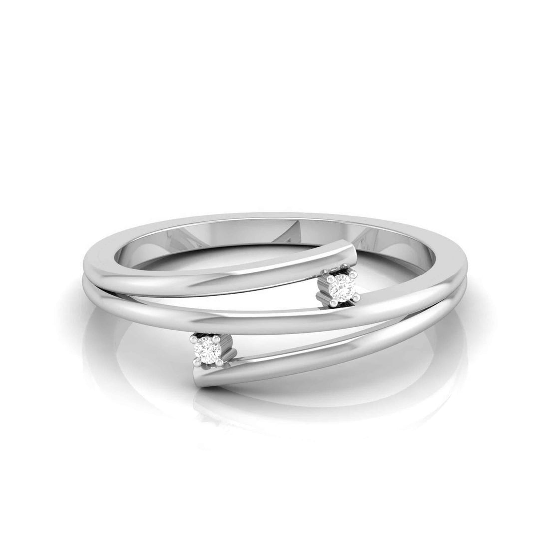 Pivot Shine White Gold Diamond Ring [wg]