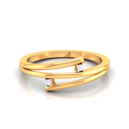 Pivot Shine Yellow Gold Diamond Ring [yg]