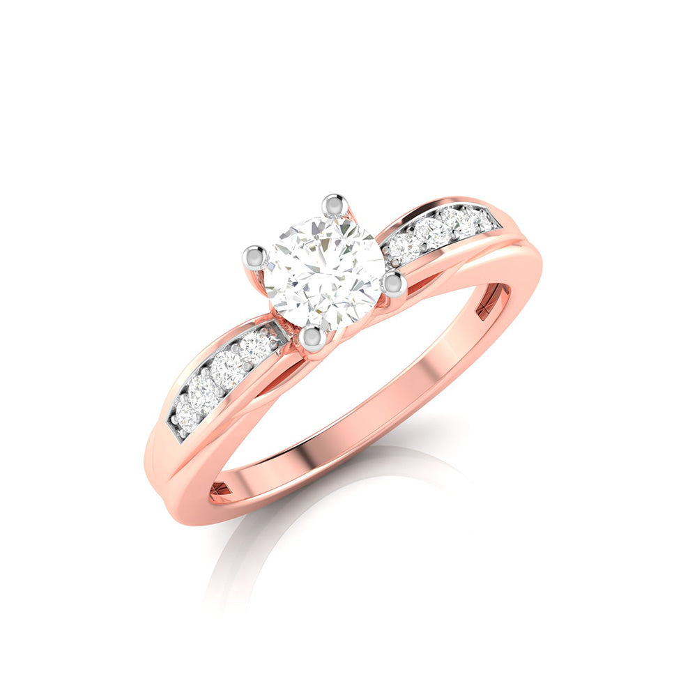 Infinity Bloom Diamond Ring