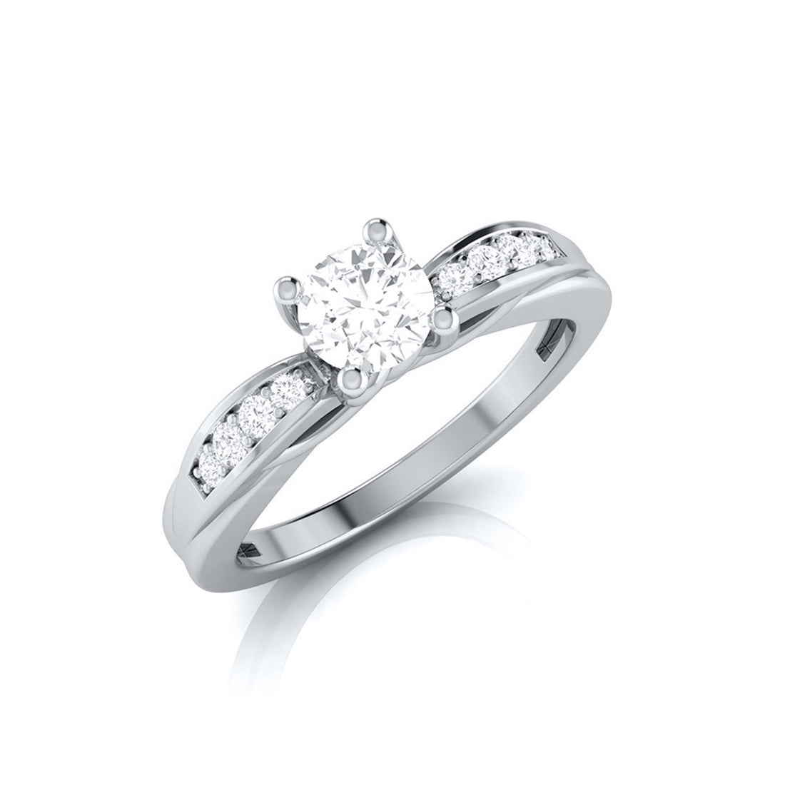 Infinity Bloom Diamond Ring