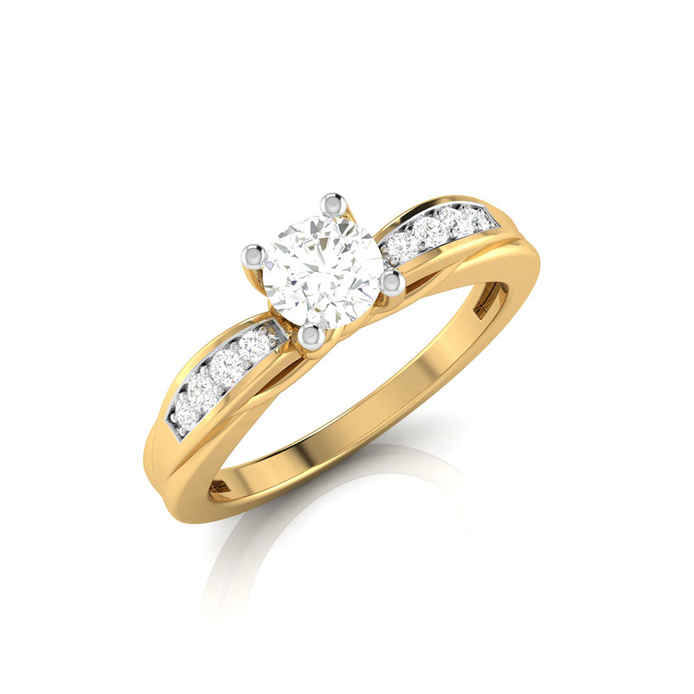 Infinity Bloom Diamond Ring