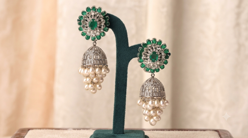 Ananya Rai — Jhumka earrings · Pune