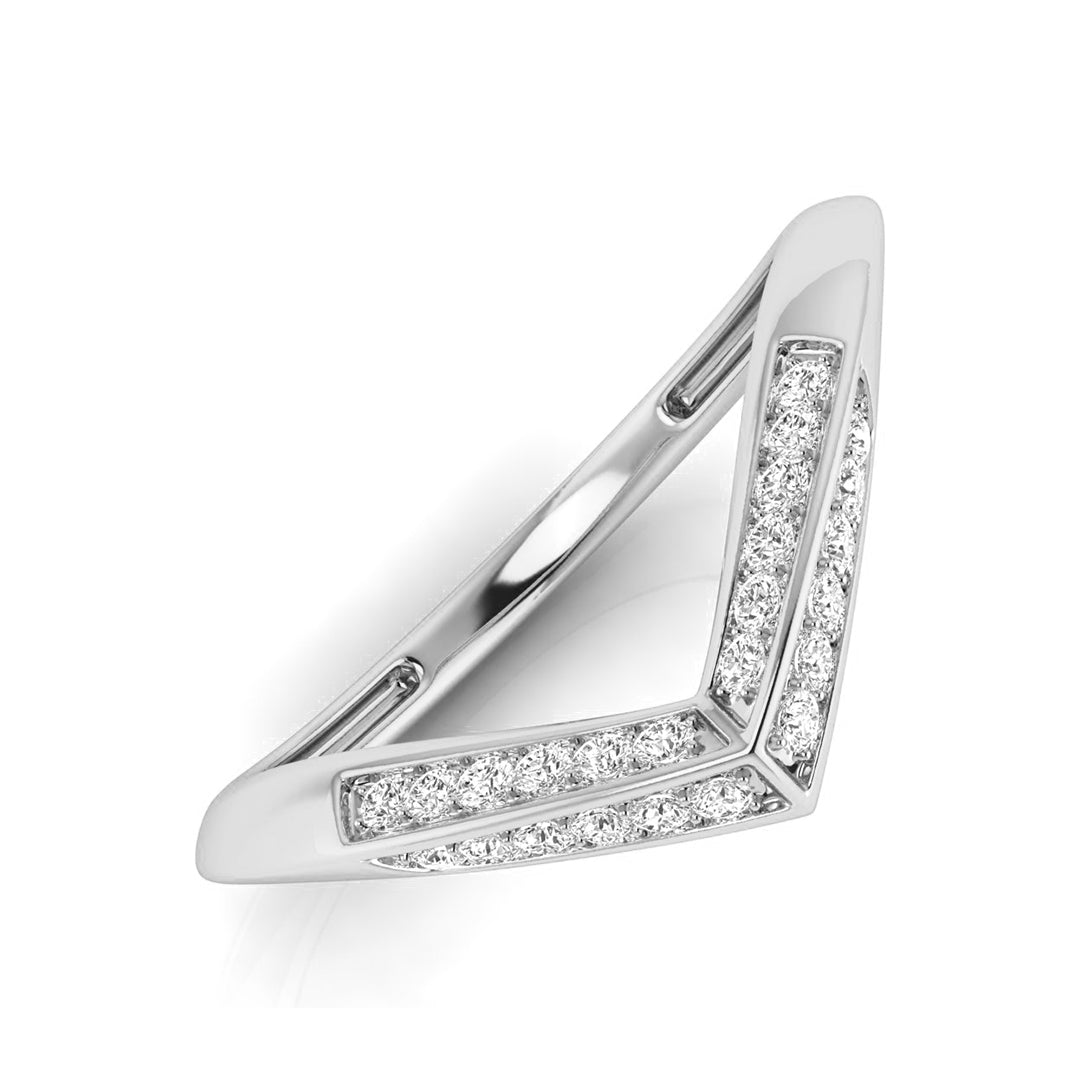 Spark Angles Diamond Ring