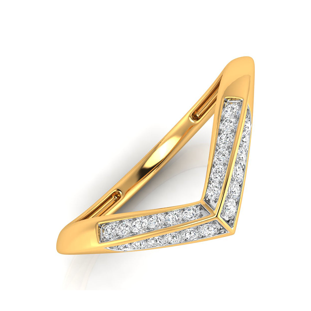 Spark Angles Diamond Ring