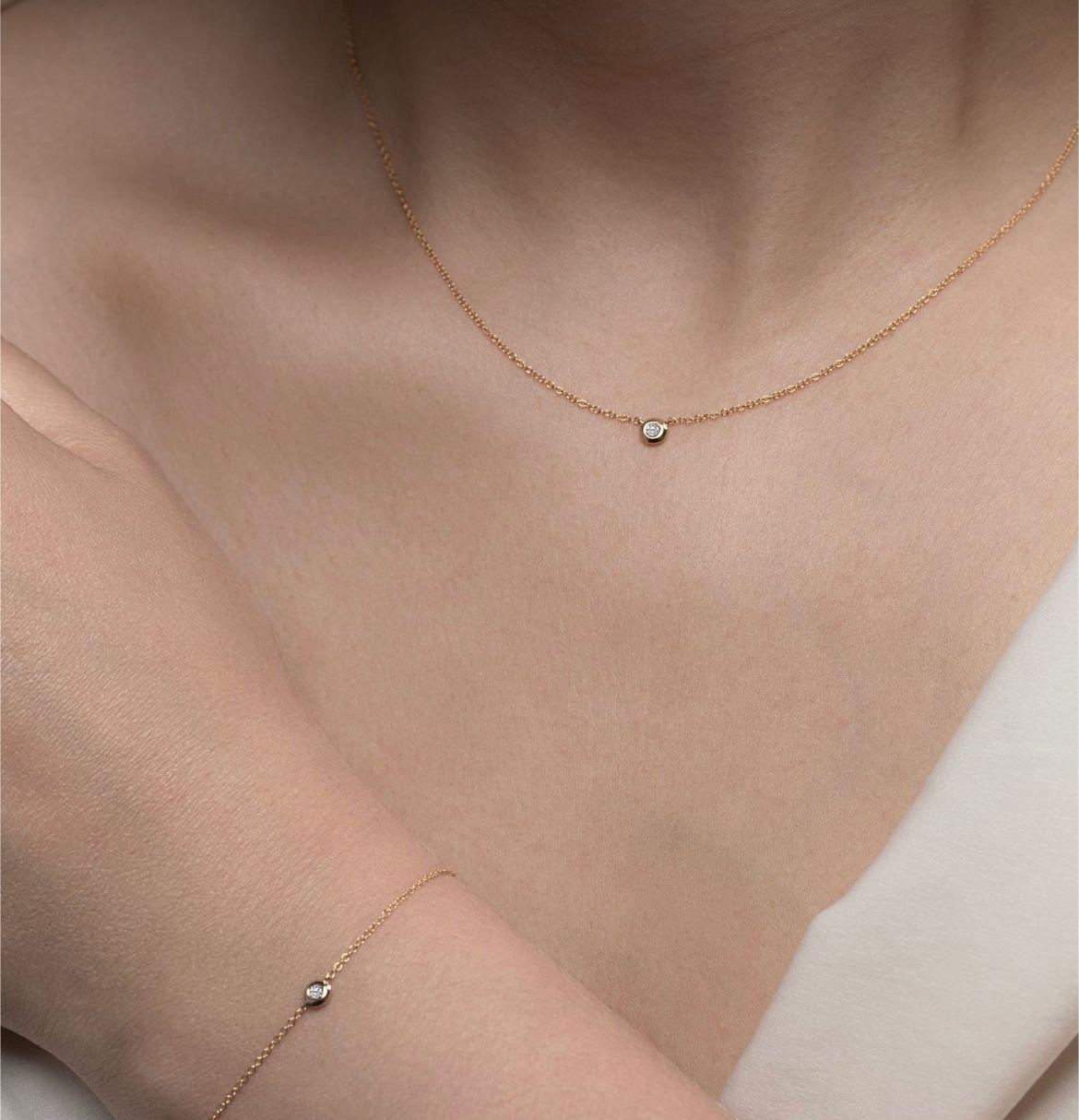 Dainty V-Drop Necklace