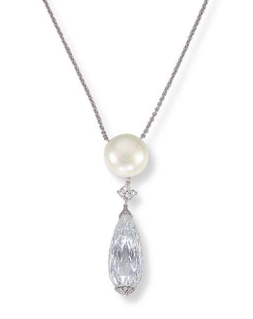 Pearl Cascade Pendant