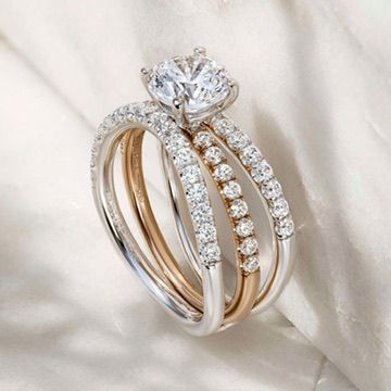 Eternal Radiance Bridal Ring Set