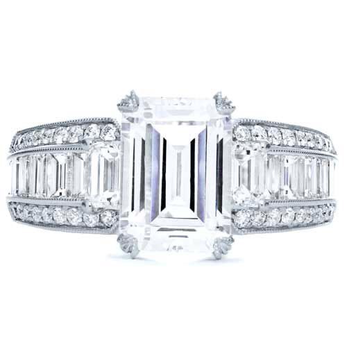 Radiant Cut Diamond Statement Ring