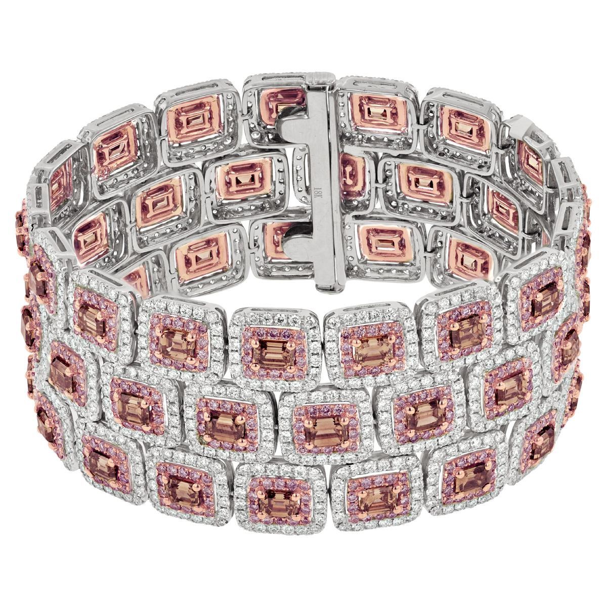 Rose Mosaic Cocktail Ring